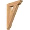 Ekena Millwork Traditional Traditional Smooth Bracket, Western Red Cedar, 3 1/2"W x 18"D x 26"H BKT04X18X26TRA01SWR - alternate 1